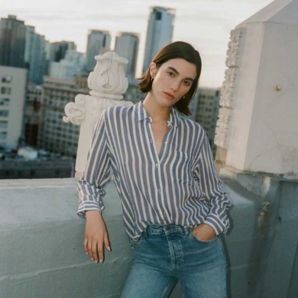 Rails Josephine Print Button-Up Shirt In Size Sma… - image 1